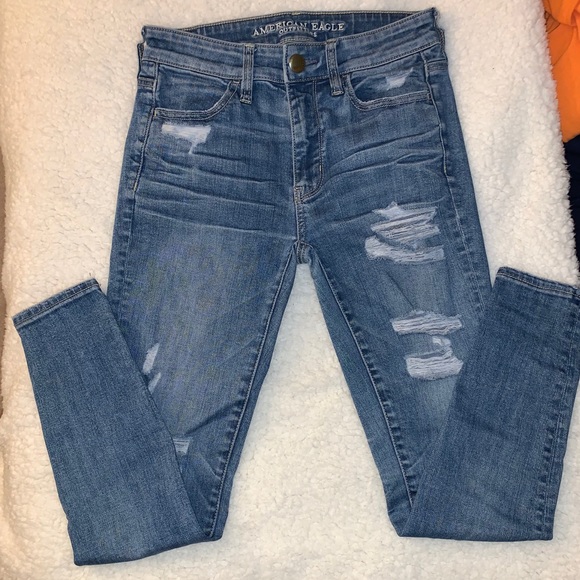 American Eagle Ripped Jeans - Picture 8 of 10